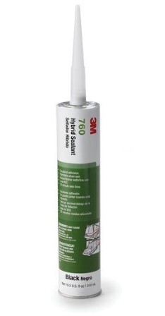 3M Adhesive Sealant 740 UV, White, 600mL Sausage Pack